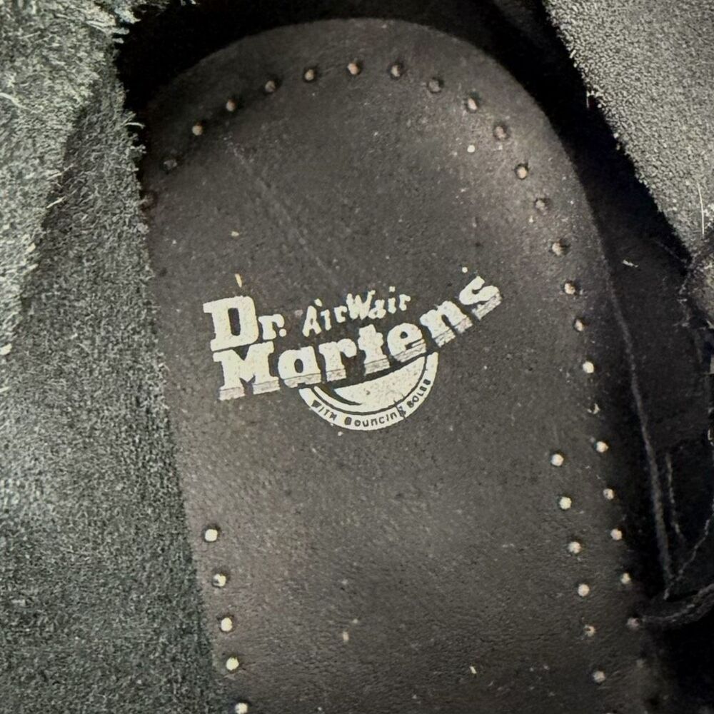 DR MARTENS Jadon Black Smooth Boots Size US 7 Side Zip Leather Platform - Picture 10 of 14
